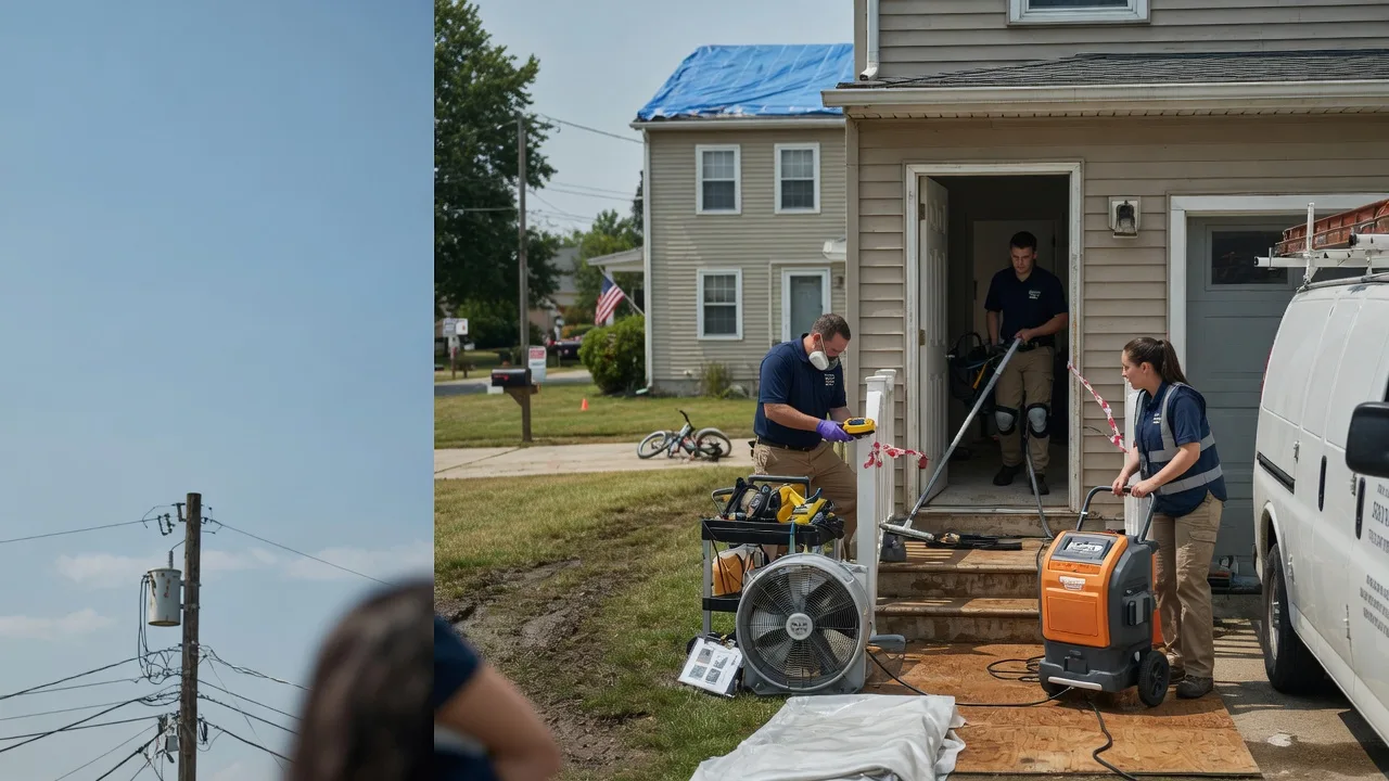 Water Damage Repair in Slinger, WI near me